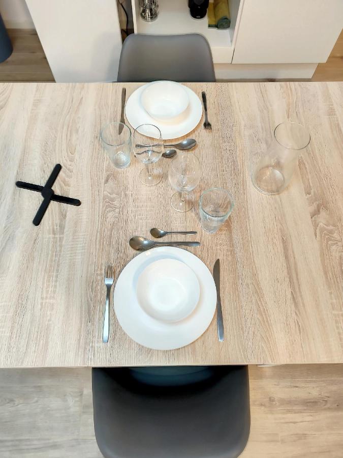 Grand Appart Duplex 6 Pers Gare Wifi Apartment Saint-Quentin  Luaran gambar