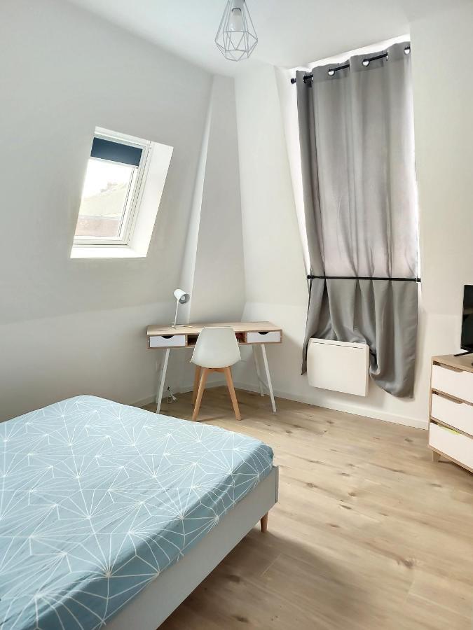 Grand Appart Duplex 6 Pers Gare Wifi Apartment Saint-Quentin  Luaran gambar